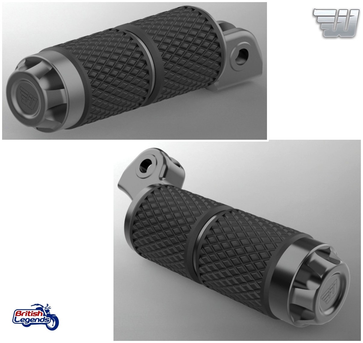 Commandes au Pied Noires pour Rocket 3 R