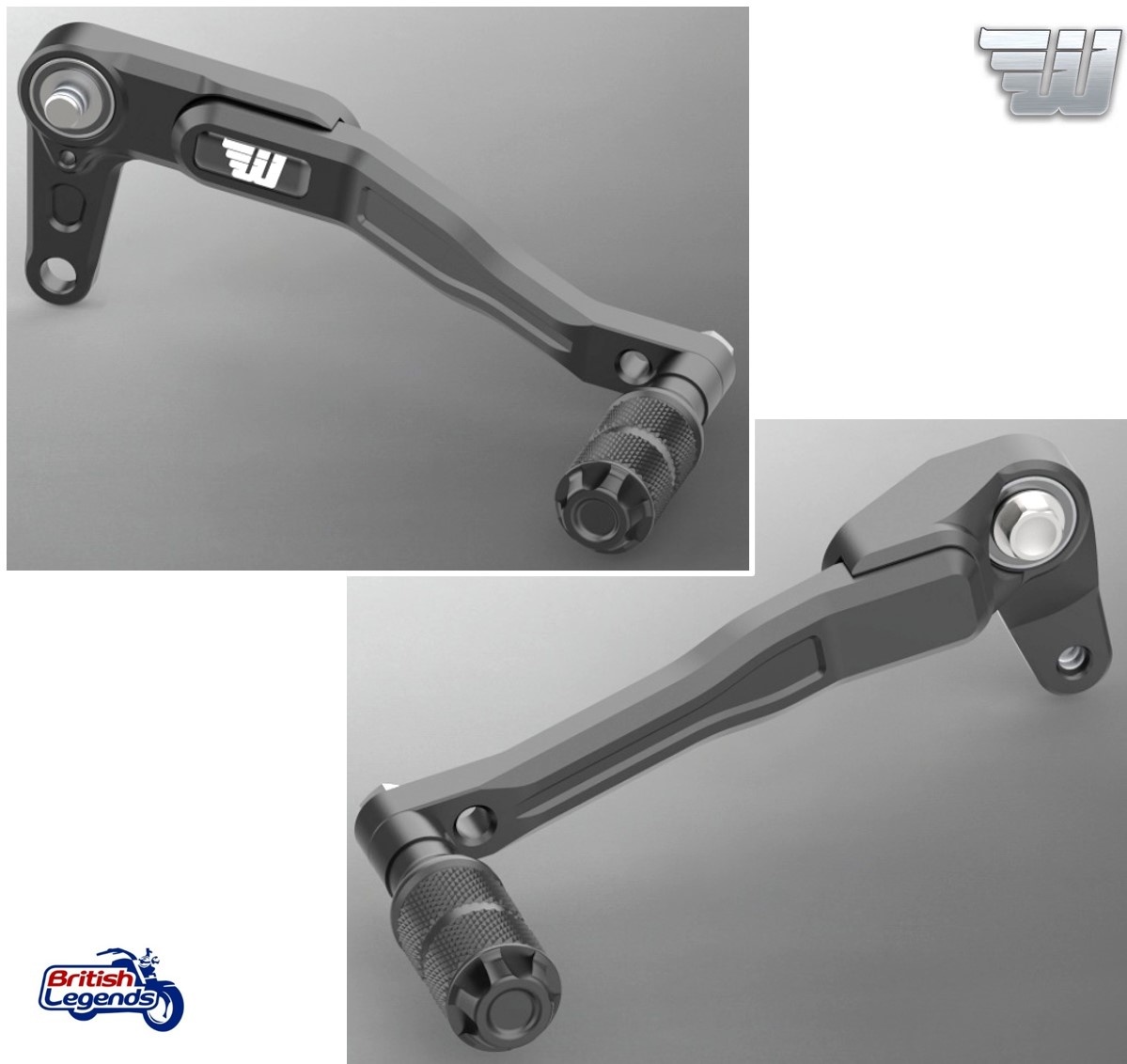 Commandes au Pied Noires pour Rocket 3 R