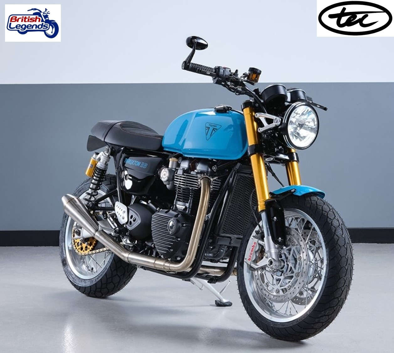 Ligne 2-en-1 Inox pour Triumph Thruxton & Speed Twin