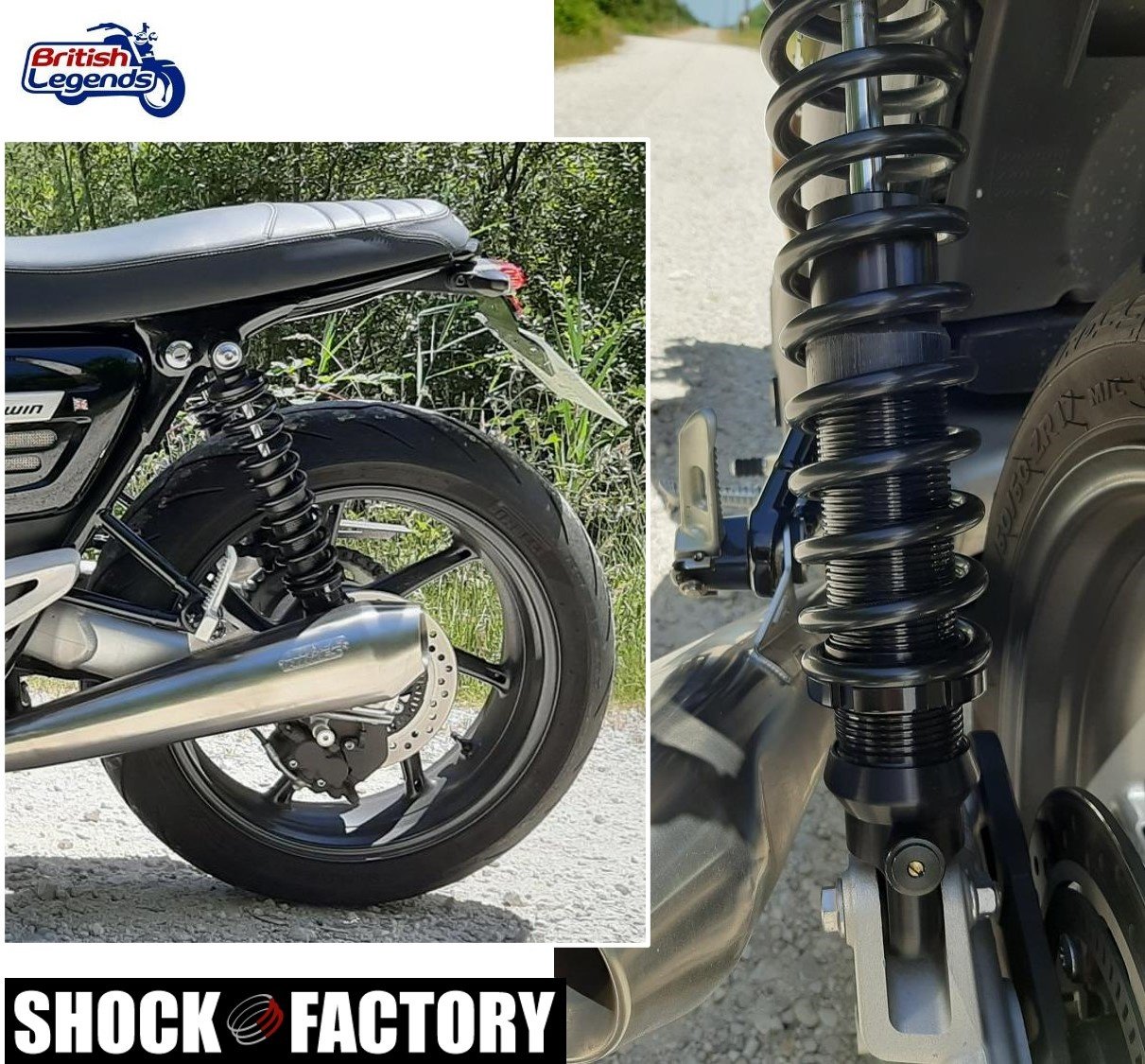Shock Factory 2WIN para Triumph Rocket III