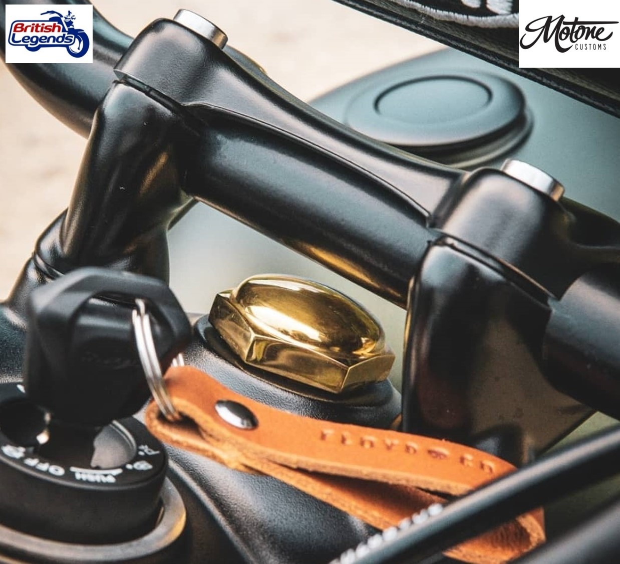 Solid Brass Steering Stem Nut