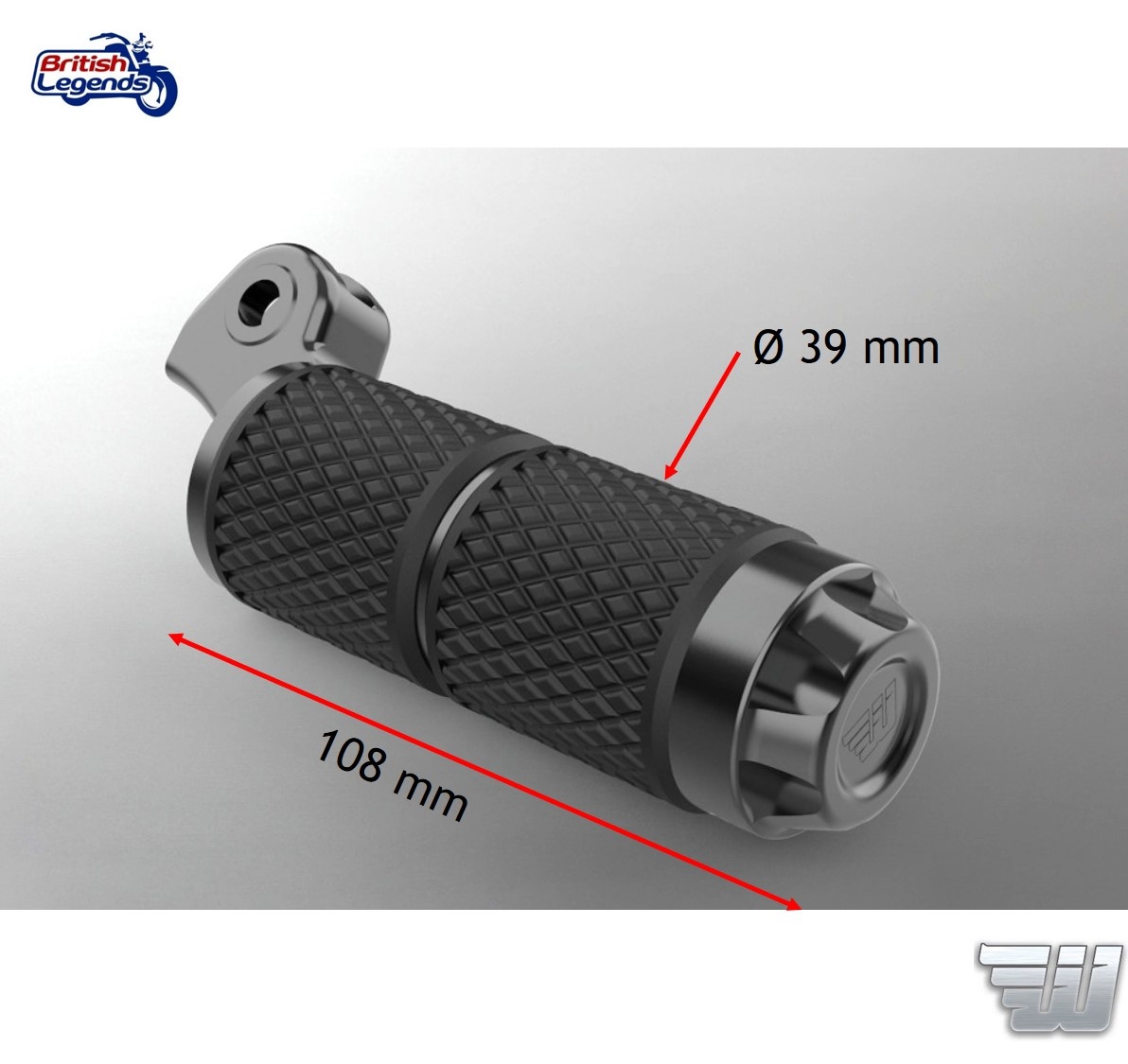 Commandes au Pied Noires pour Rocket 3 R