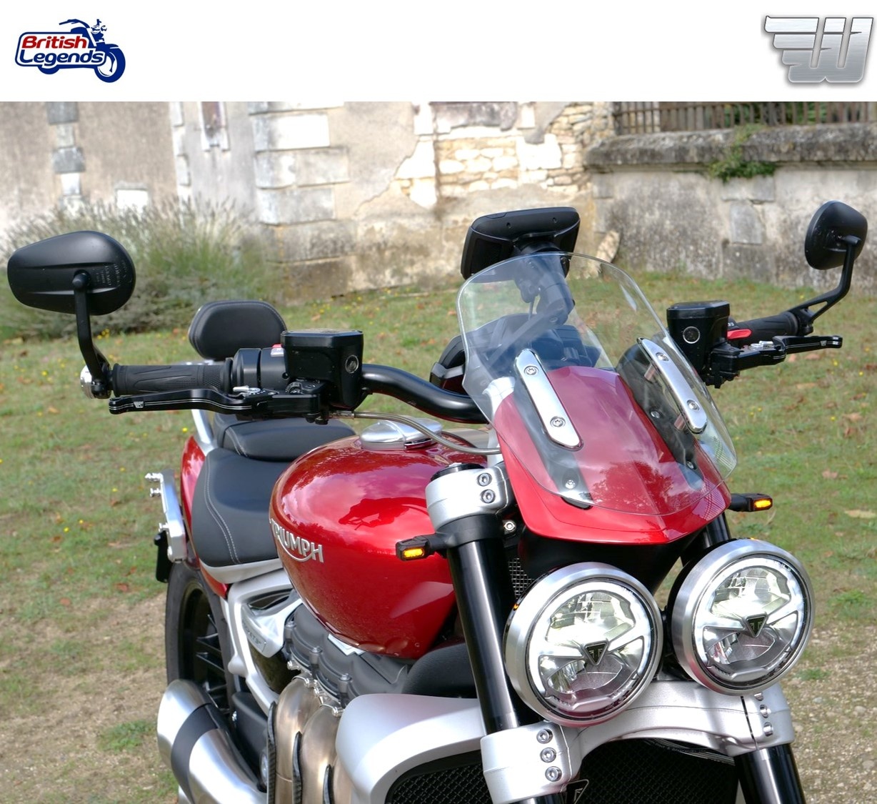 Leviers Wunderkind pour motos Triumph