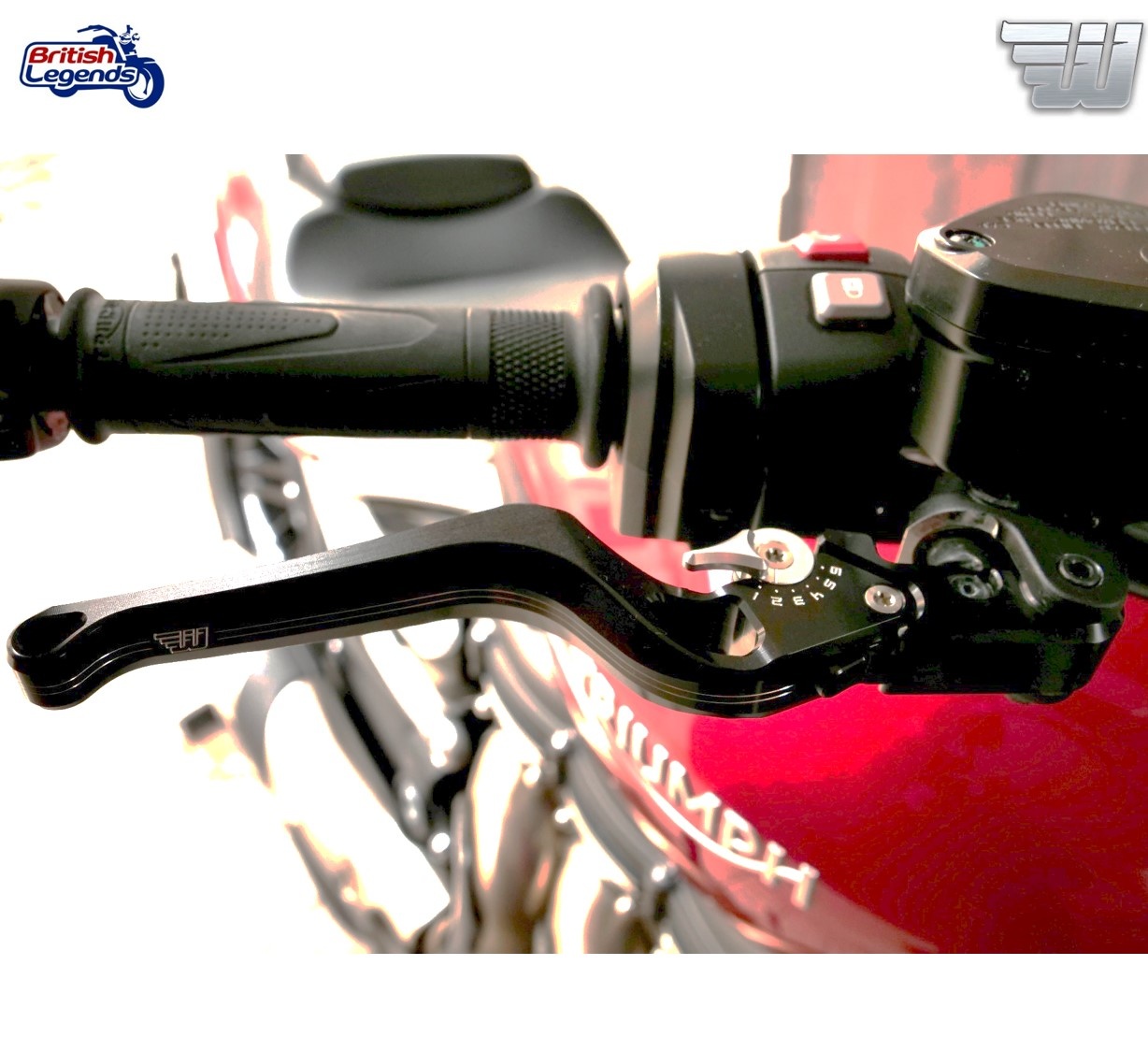 Leviers Wunderkind pour motos Triumph