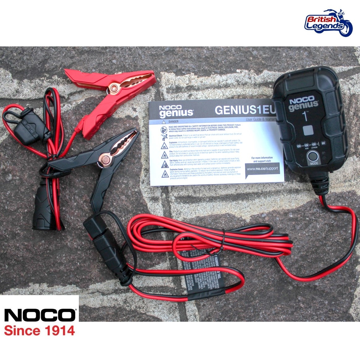 Noco Genius chargeur de batterie Genius16/12V 1A 11 x 5 cm noir - Chargeurs  batteries et socles - Achat & prix