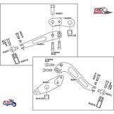 Commandes Pliables pour Triumph Tiger 850/900