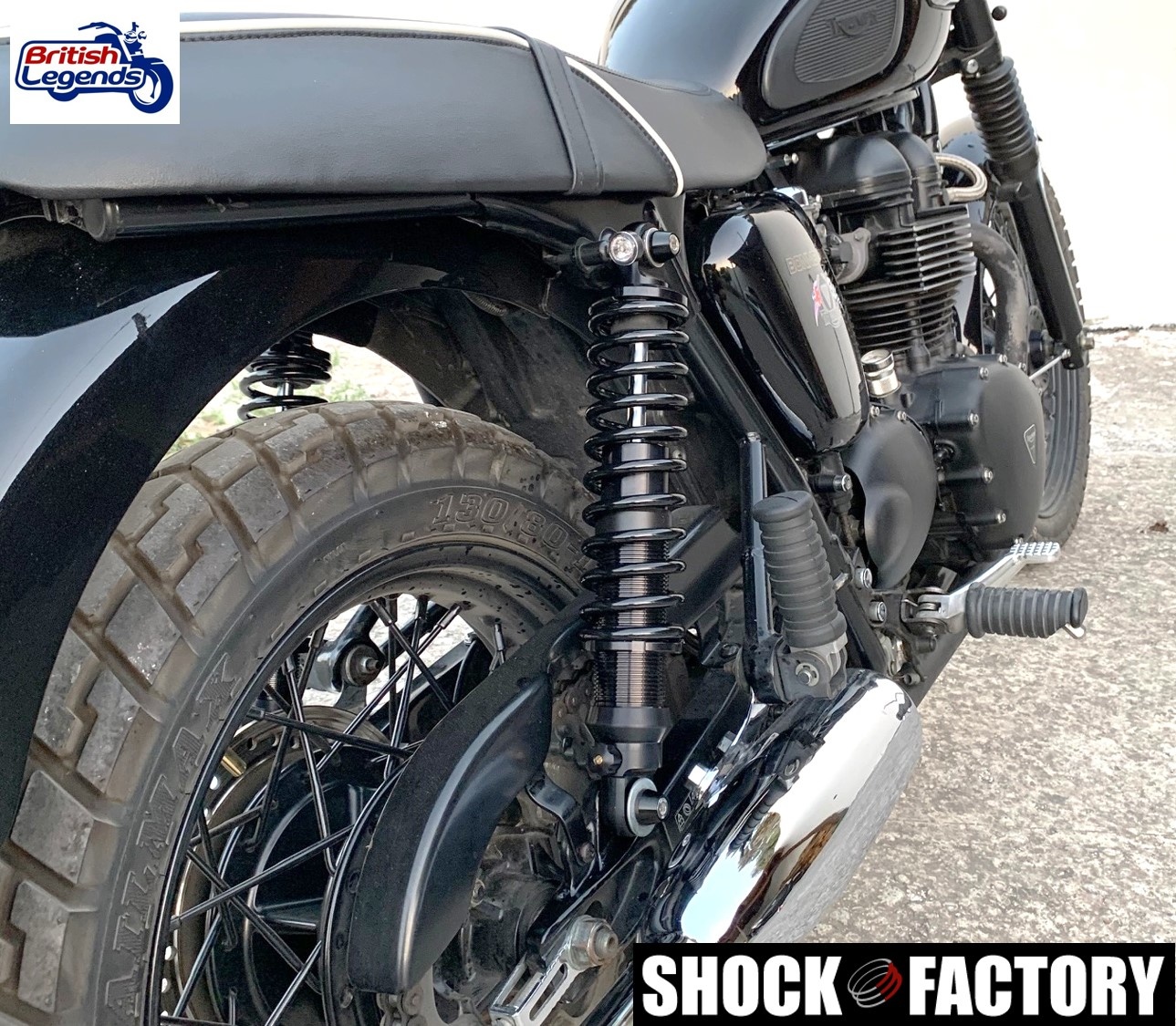 Shock Factory 2WIN pour Triumph Thunderbird