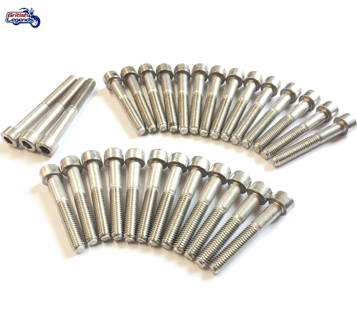 Vis de Carter de Moteur Inox (jeu complet)