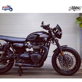 Saute-Vent en Aluminium pour Triumph Twins