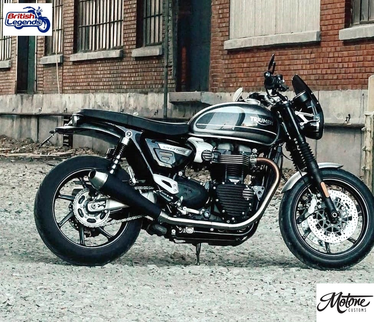 Porte-Plaque Court pour Triumph Speed Twin