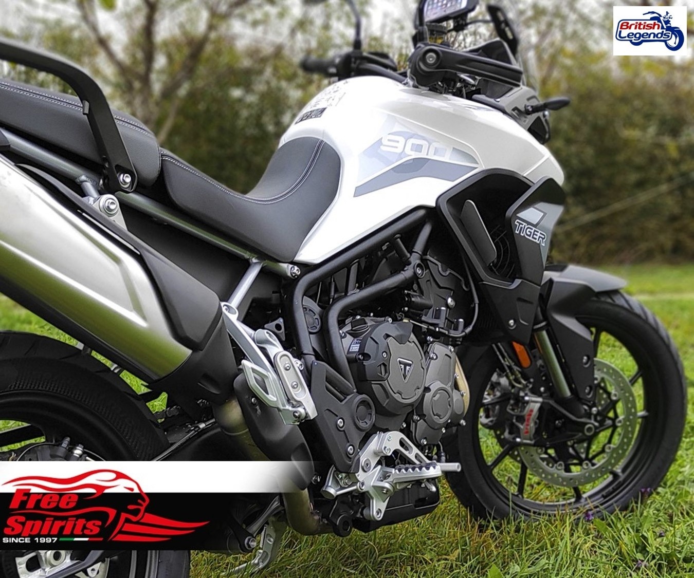 Déflecteurs d'Air Moteur pour Tiger 850/900