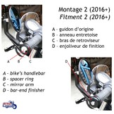 Espejos retrovisores para manillar Motos Triumph