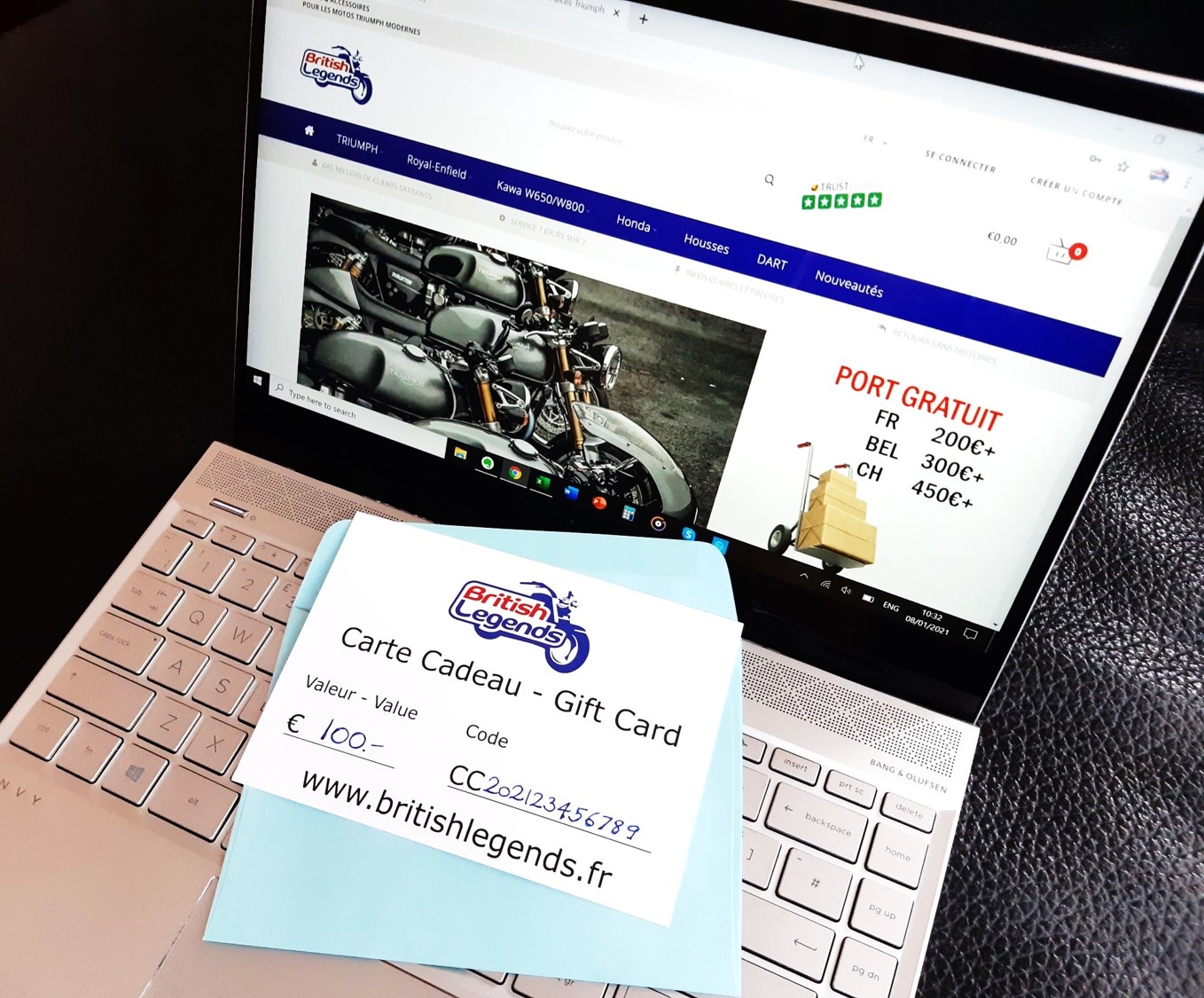 British Legends Gift Card
