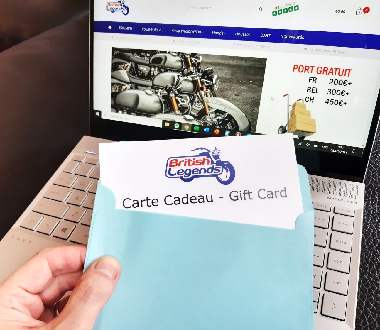 British Legends Gift Card