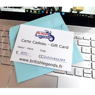 British Legends Gift Card