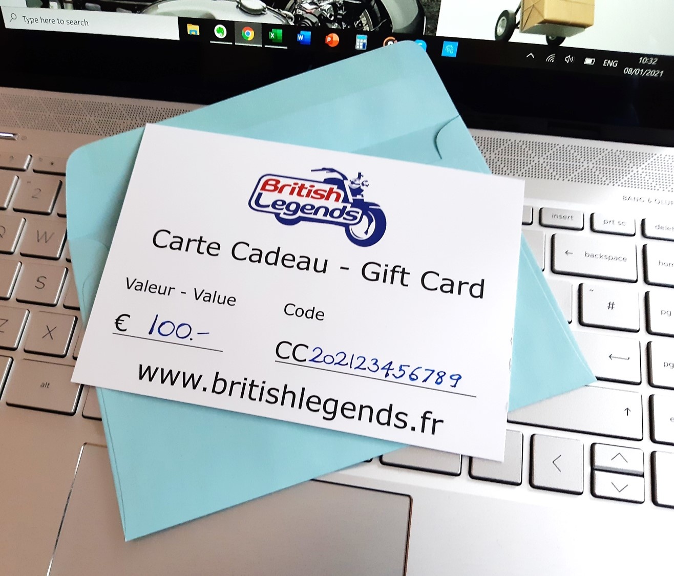 British Legends Gift Card