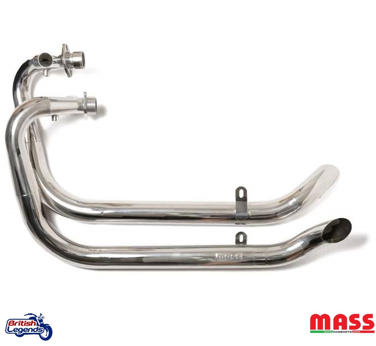 Hot-Rod Exhaust System for Triumph Twins