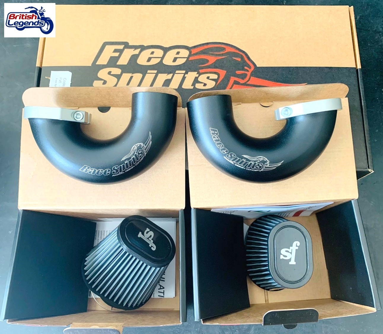 Kit de filtro de alto rendimiento Triumph Twins 1200 cc