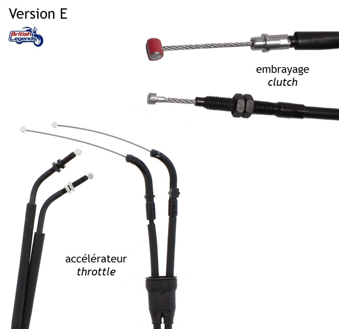 Cables de Rechange pour Triumph Speed Triple
