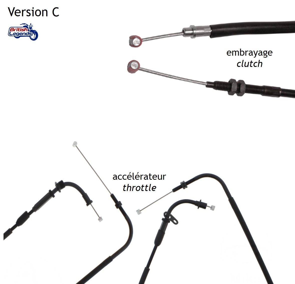 Cables de Rechange pour Triumph Rocket III