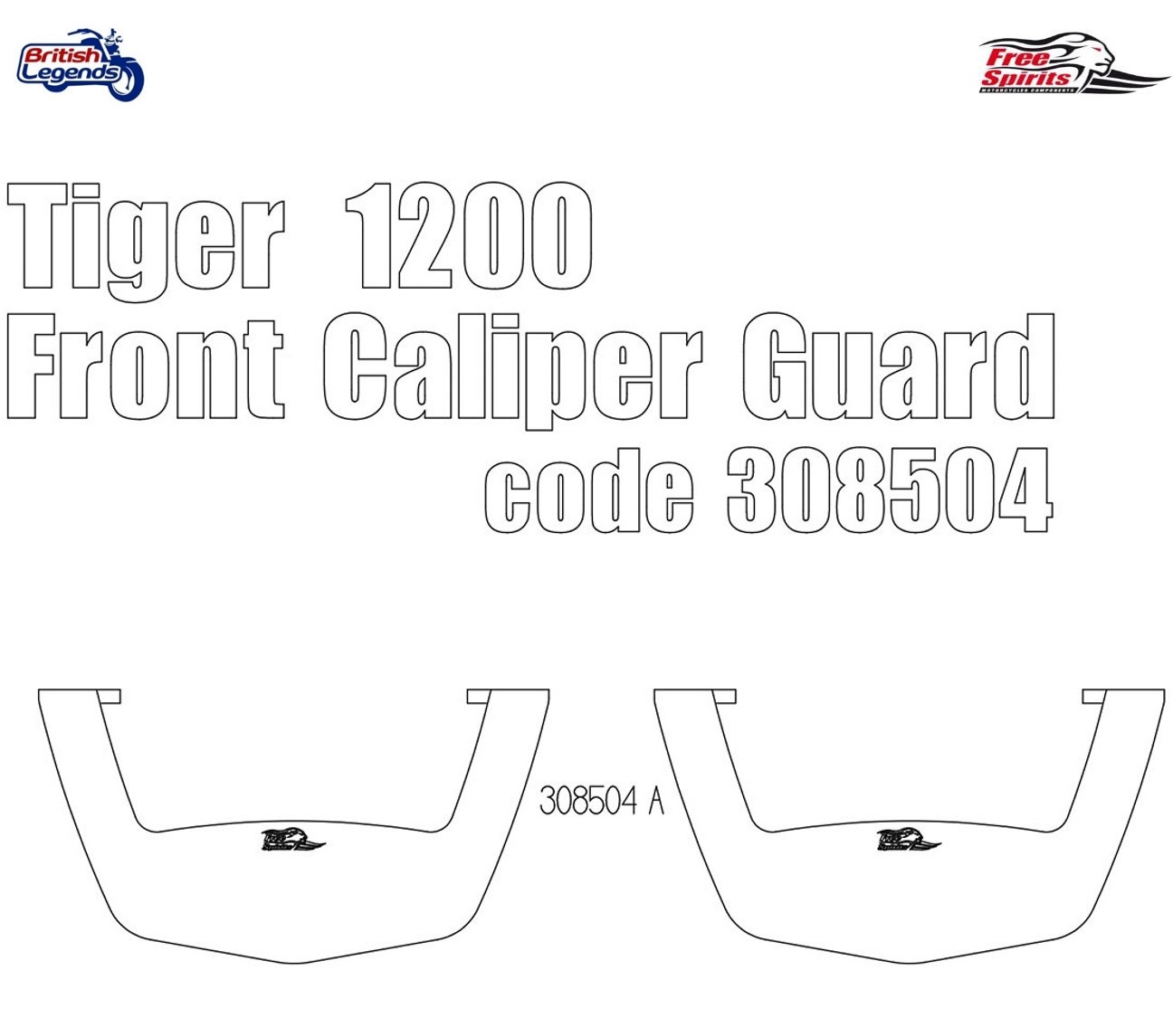 Protections d'Etriers pour Triumph Tiger 1200