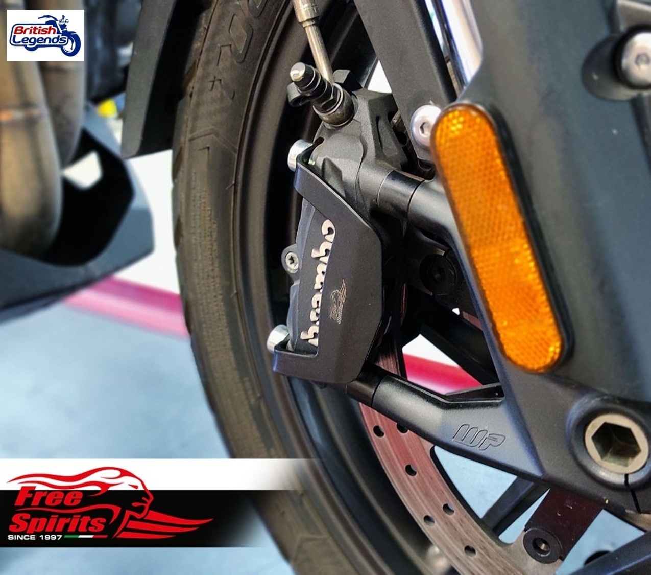 Protections d'Etriers pour Triumph Tiger 1200