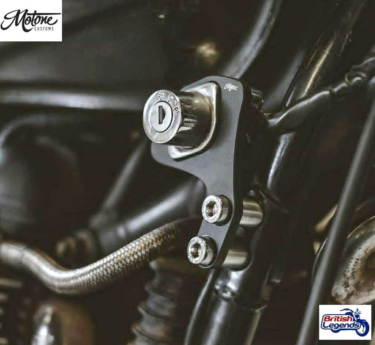 Reubicación del contactor en Triumph Twins