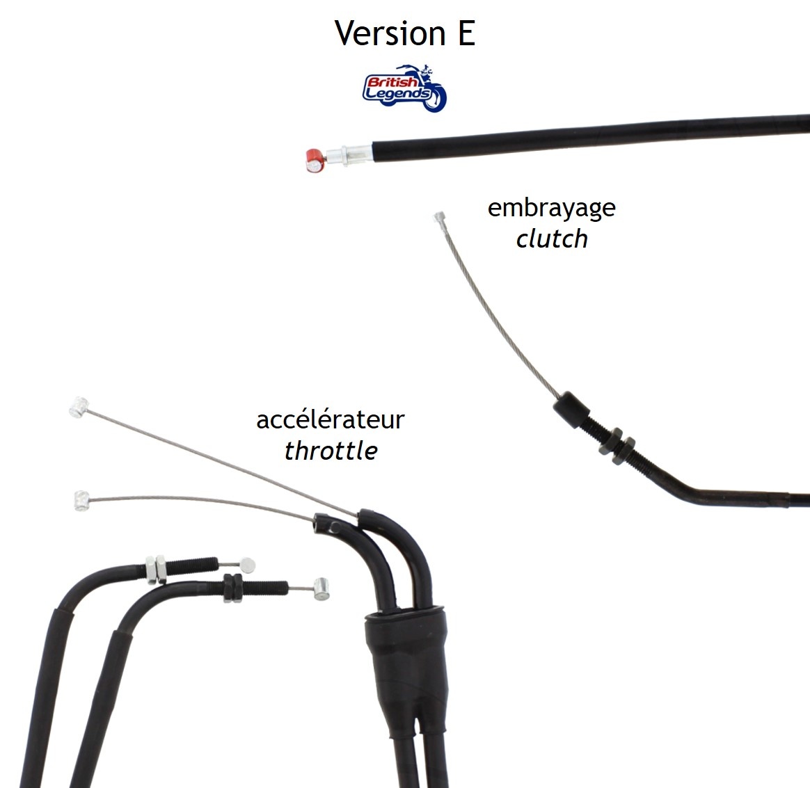 Cables de repuesto para Triumph Tiger
