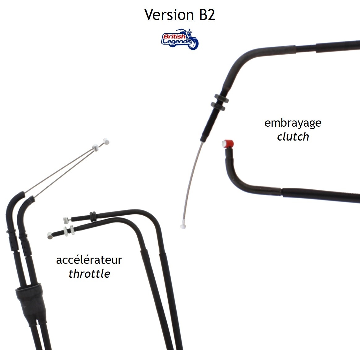 Cables de Rechange pour Triumph Sprint 955/1050