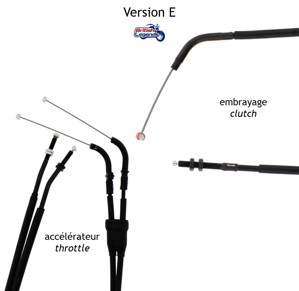 Cables de Rechange pour Triumph Sprint 955/1050