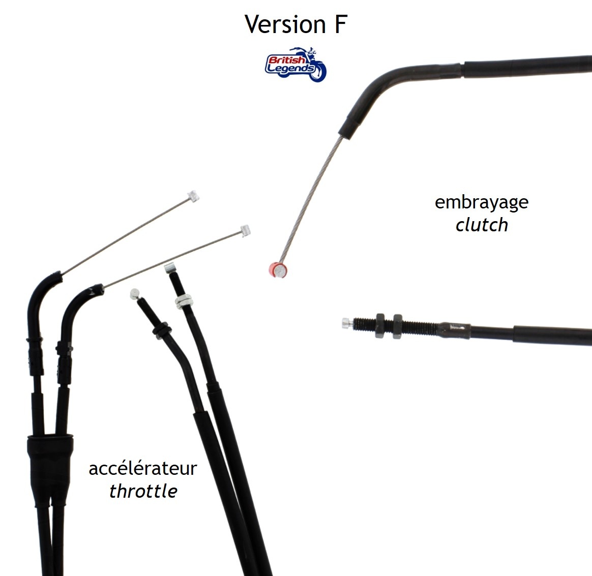 Cables de Rechange pour Triumph Sprint 955/1050