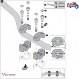 20mm Handlebar Risers for Kawasaki W800