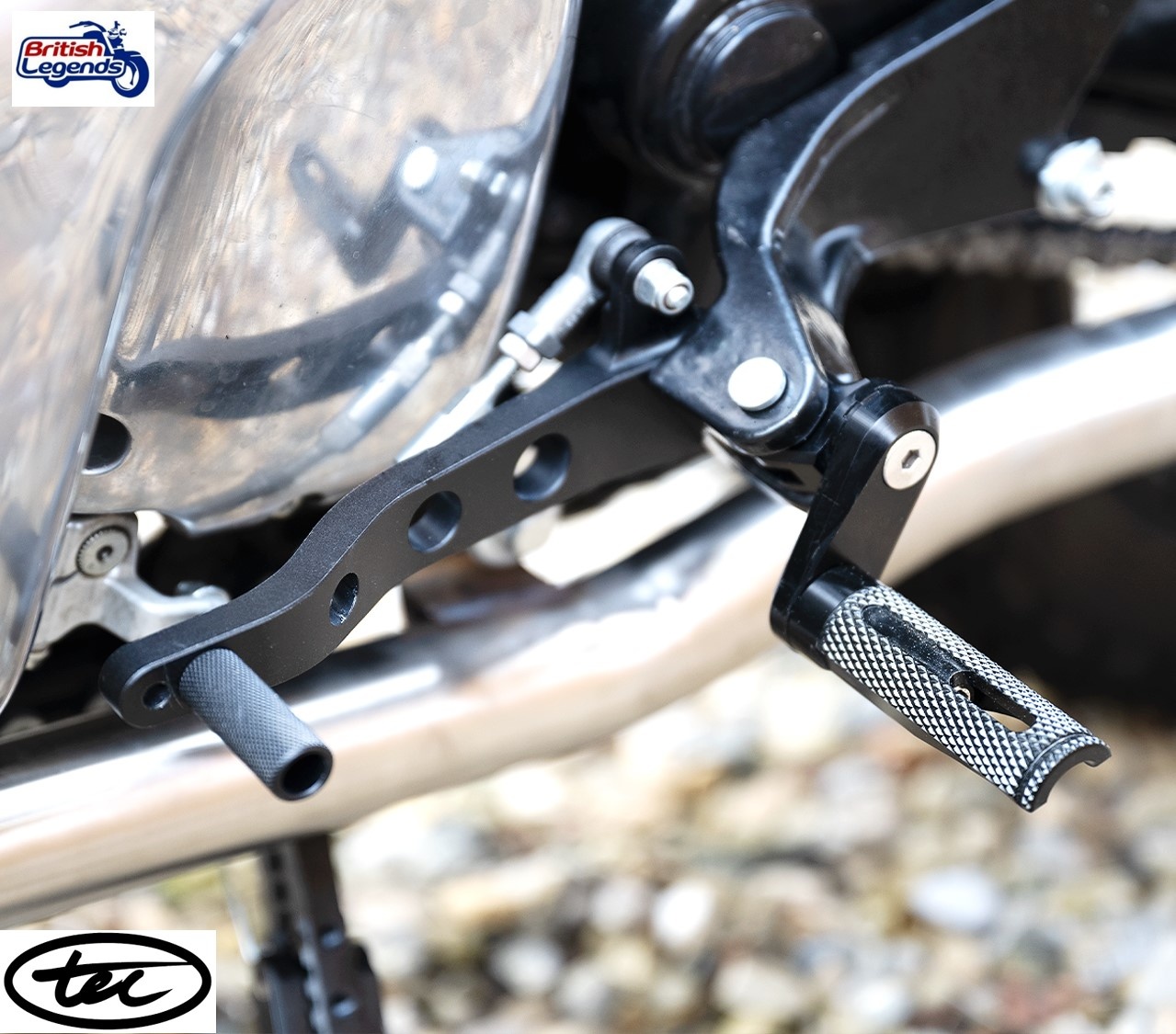 Kit de Commandes au Pied pour Interceptor 650