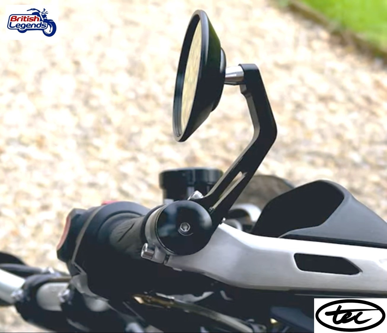 Rétroviseurs Bout-de-Guidon motos Triumph
