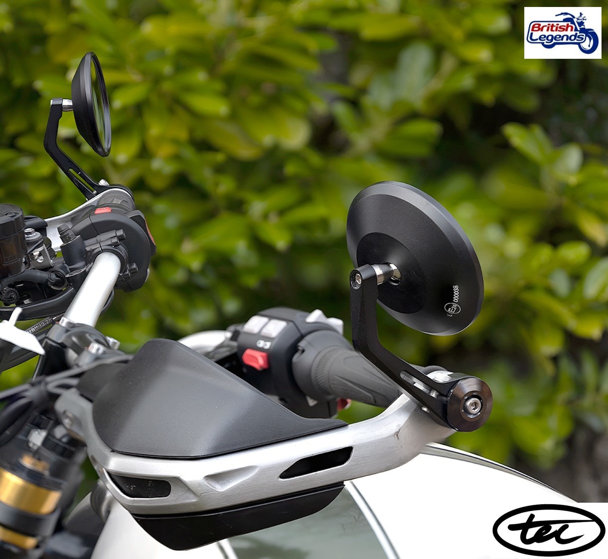 Rétroviseurs Bout-de-Guidon motos Triumph