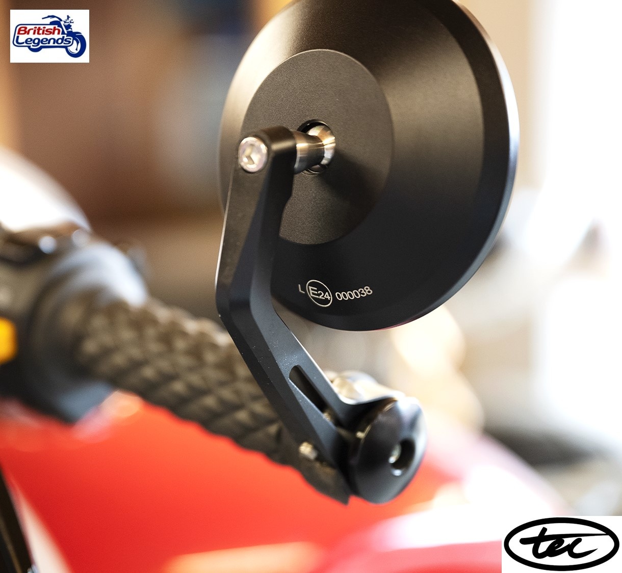 Rétroviseurs Bout-de-Guidon motos Triumph