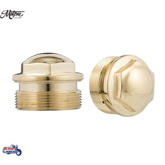 Motone Brass Fork Caps