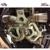 Bypass X-Pipe pour Triumph Twins 900/1200cc