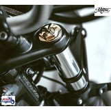 Solid Brass Fork Caps for Triumph Twins