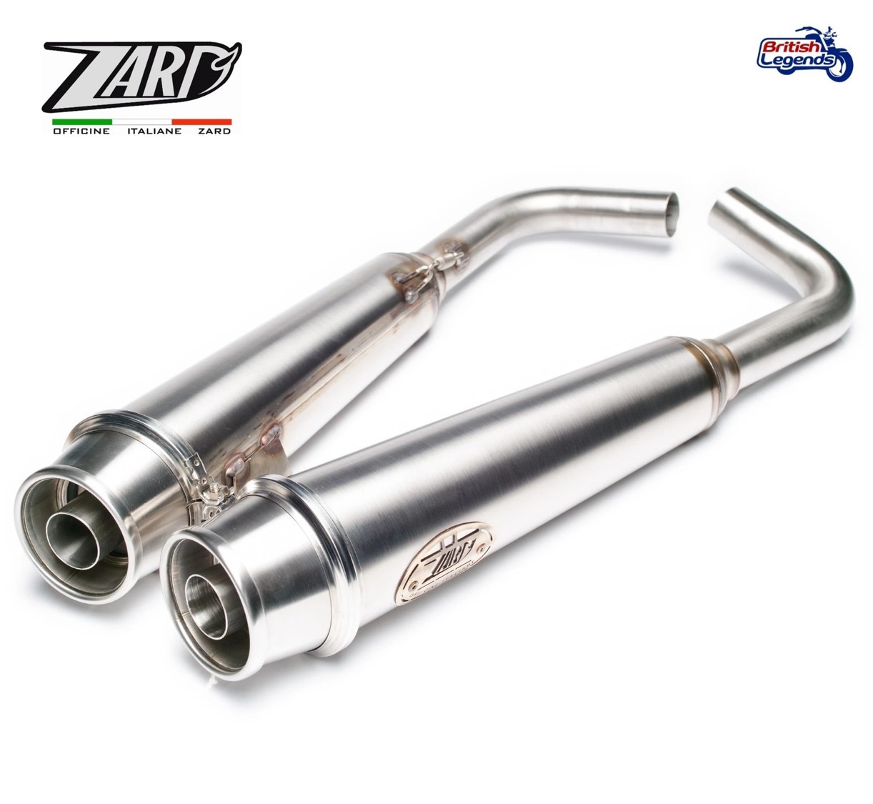 Zard Exhaust System for Triumph Bobber