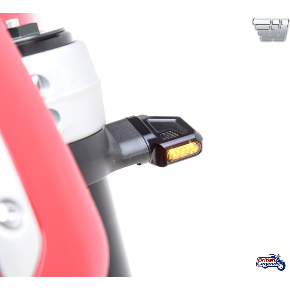 Micro-LED Indicators with Triumph-Specific Fitment