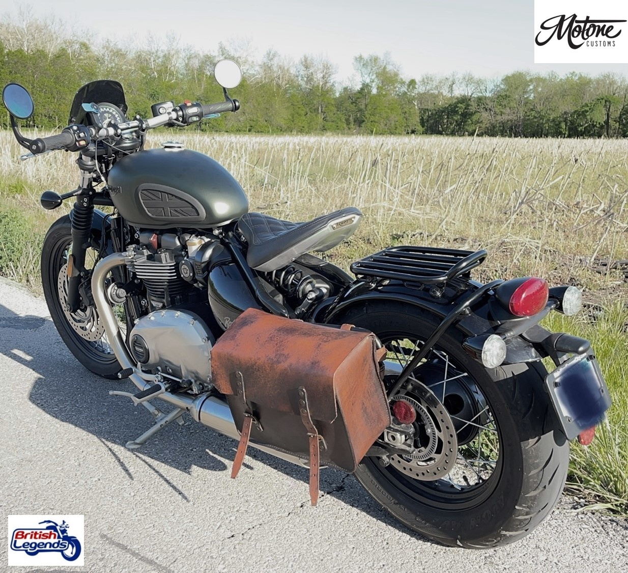 triumph bobber panniers