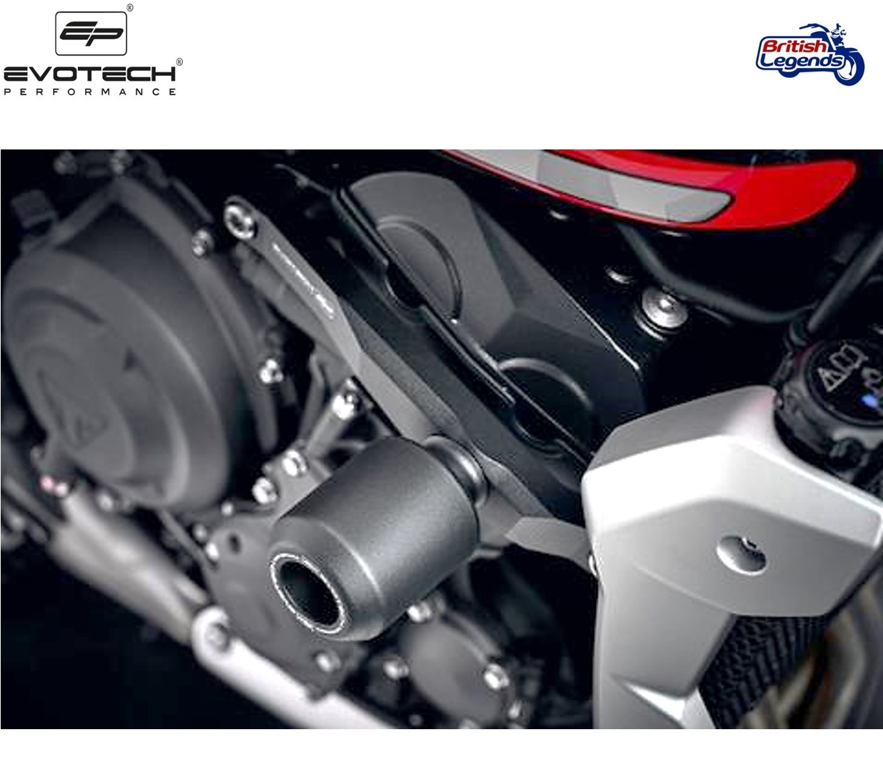 Protector de motor para Trident 660 y Tiger Sport 660/800