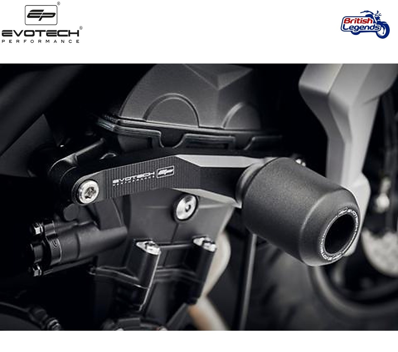 Protector de motor para Trident 660 y Tiger Sport 660/800