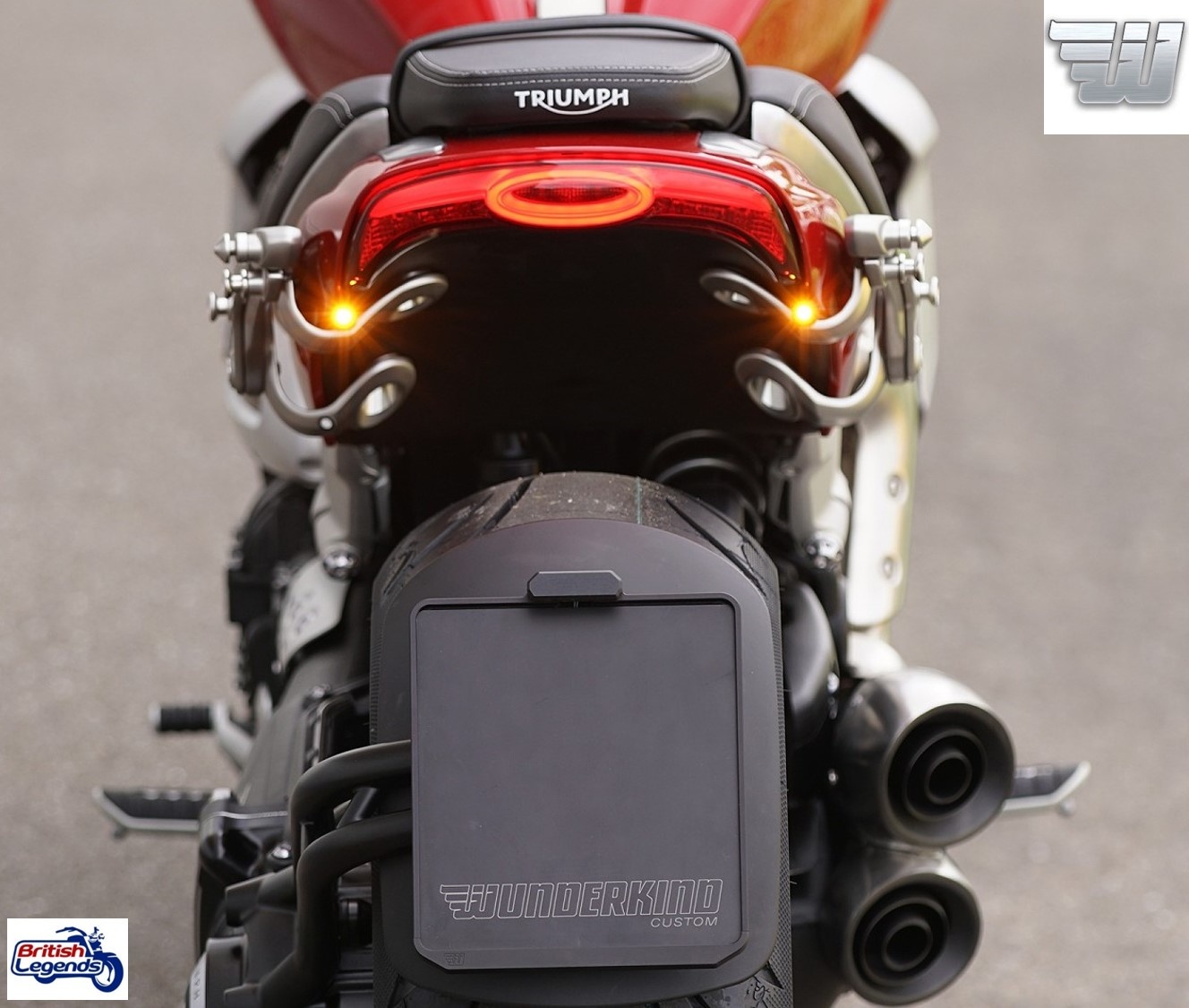Porte-Plaque pour Triumph Rocket 3