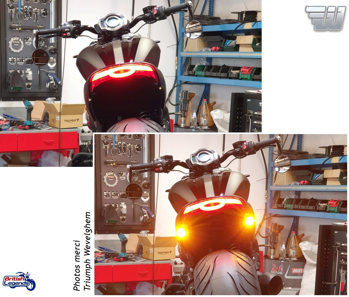 Intermitentes Micro-LED - Kit específico Rocket 3