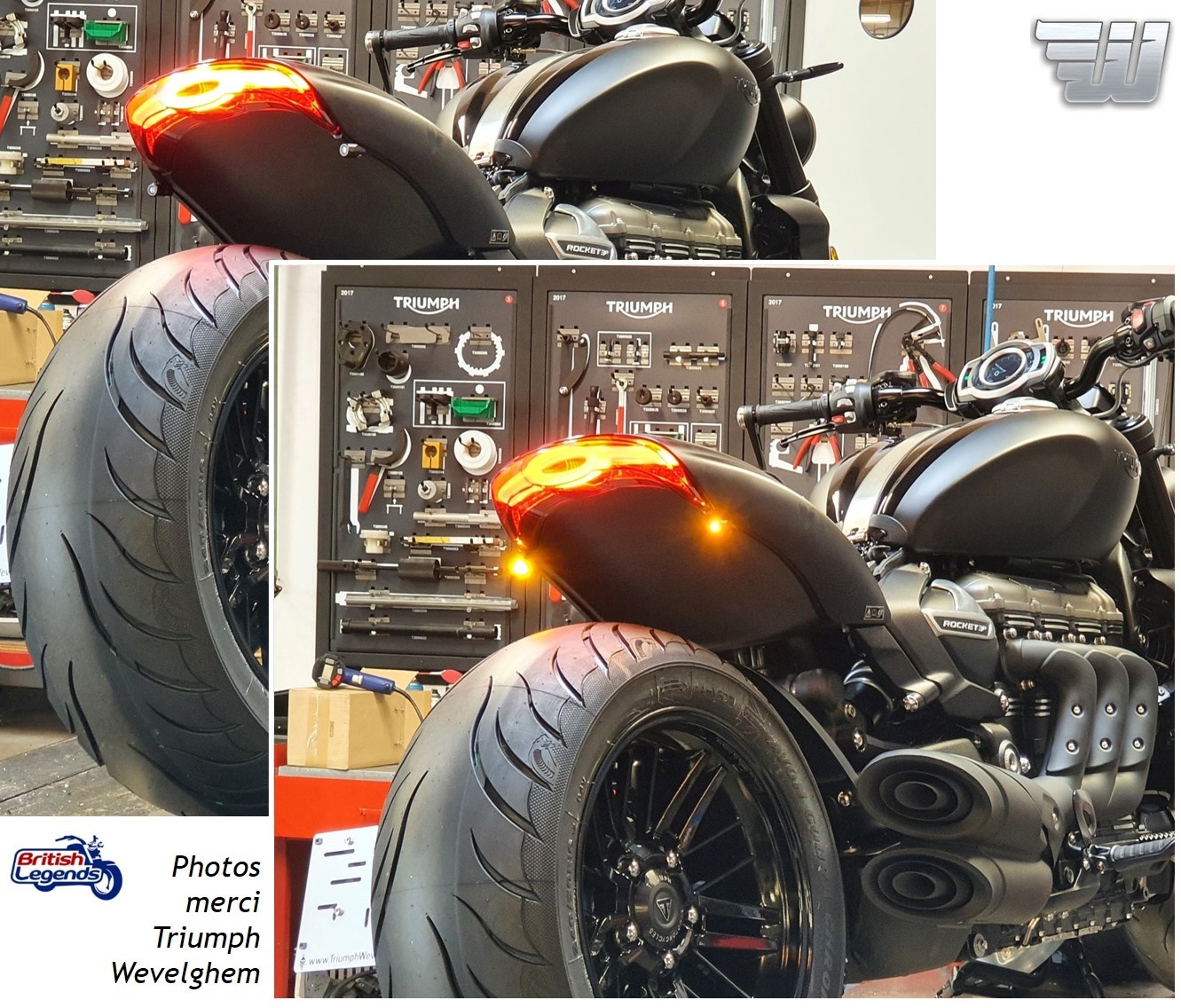 Intermitentes Micro-LED - Kit específico Rocket 3