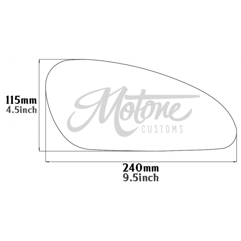 Tank Knee Grips for Triumph Motorbikes