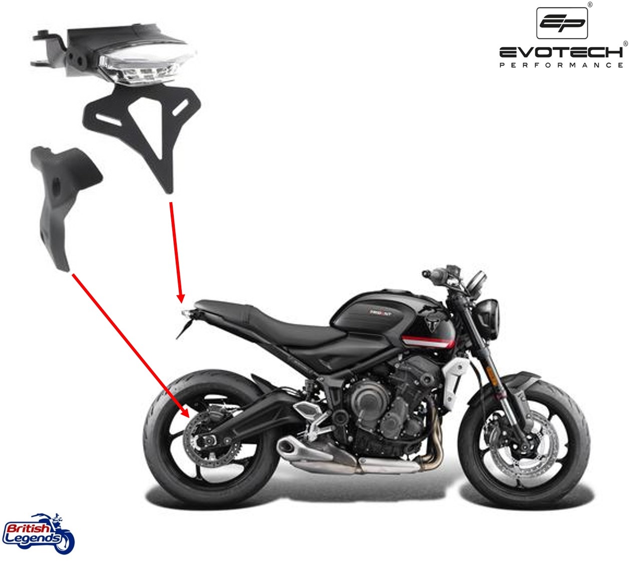 Kit Trasero Corto para Triumph Trident 660