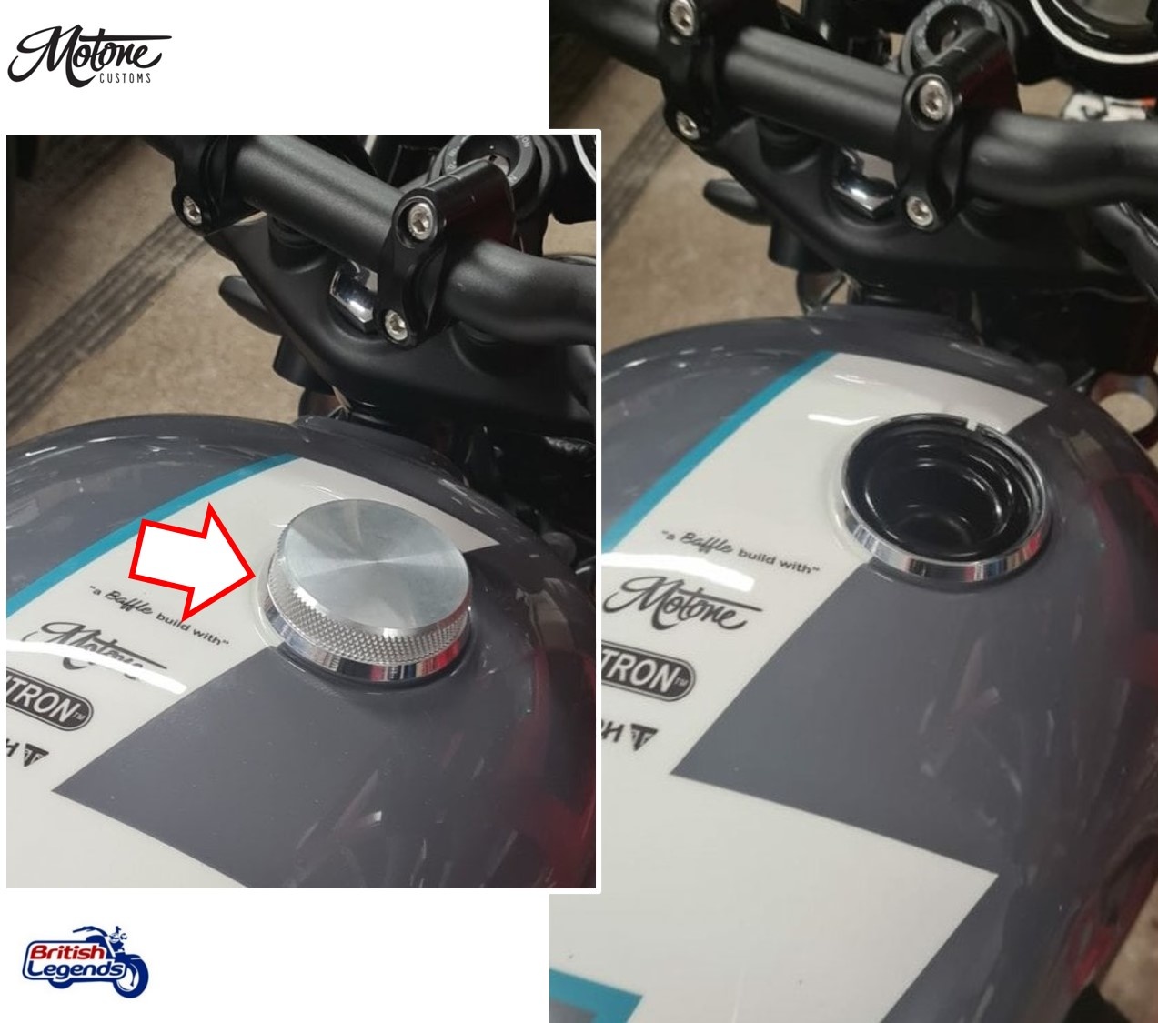 Adaptateur de Bouchon de Réservoir Motone